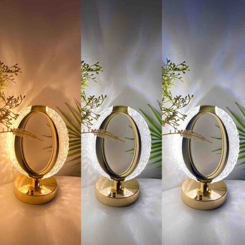 3 Mode Rechargable Crystal LED Lamp - Image 2