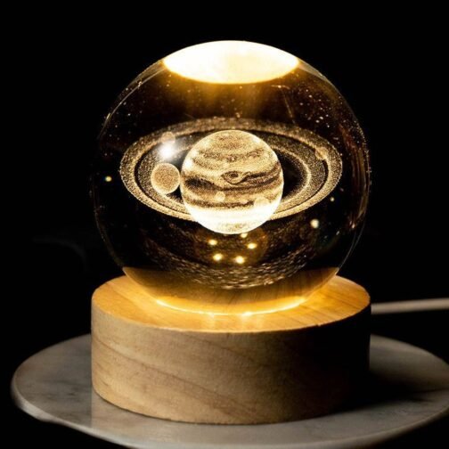 3D Crystal Gallaxy LED Ball - Image 3