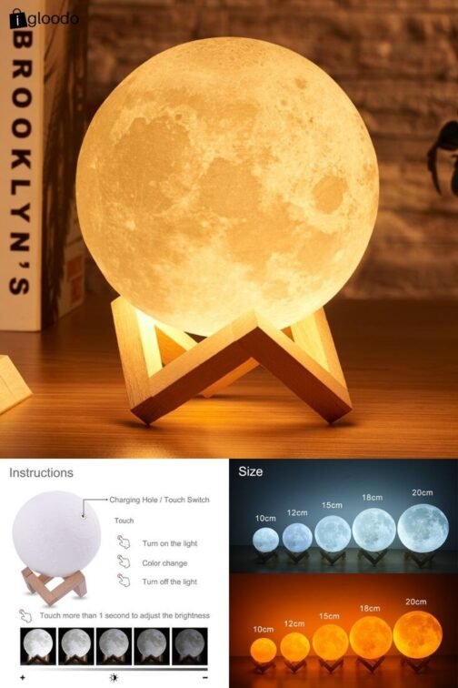 3D Moon Lamp - Image 2