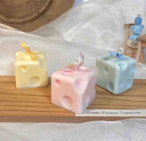 Scented Cheese Shape Candle