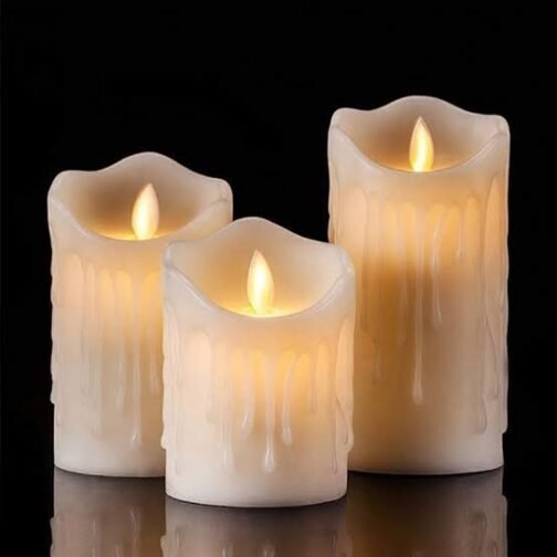 3Pcs LED Candle Set - Image 4