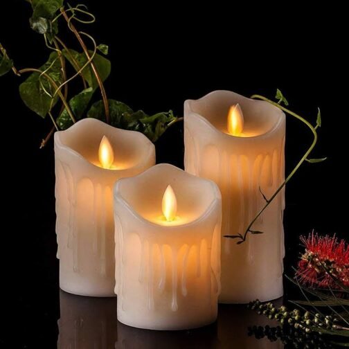 3Pcs LED Candle Set - Image 2