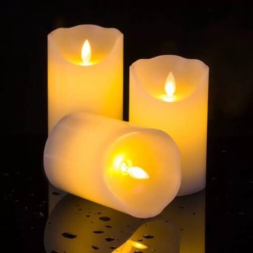 3Pcs LED Candle Set - Image 3
