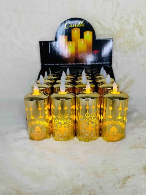GC2 Golden Diwali Special Candle (5 Inch) - Image 3