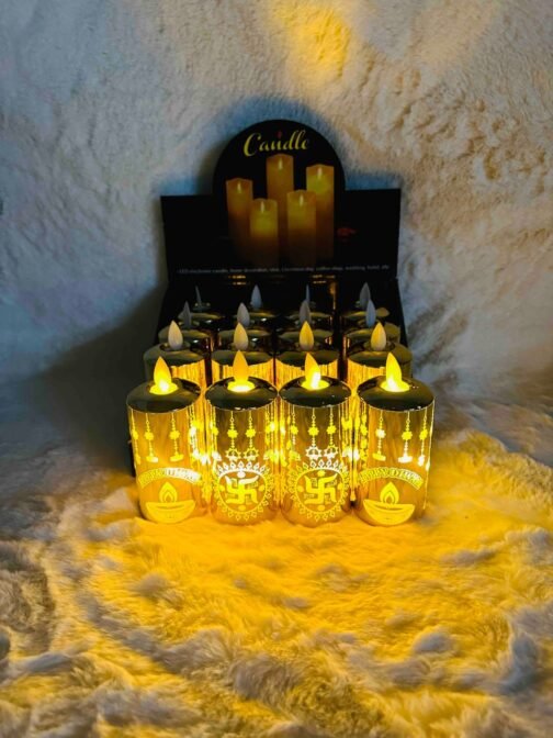 GC2 Golden Diwali Special Candle (5 Inch)