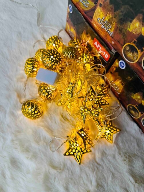 Golden Star & Ball Metal LED (AFL-18)